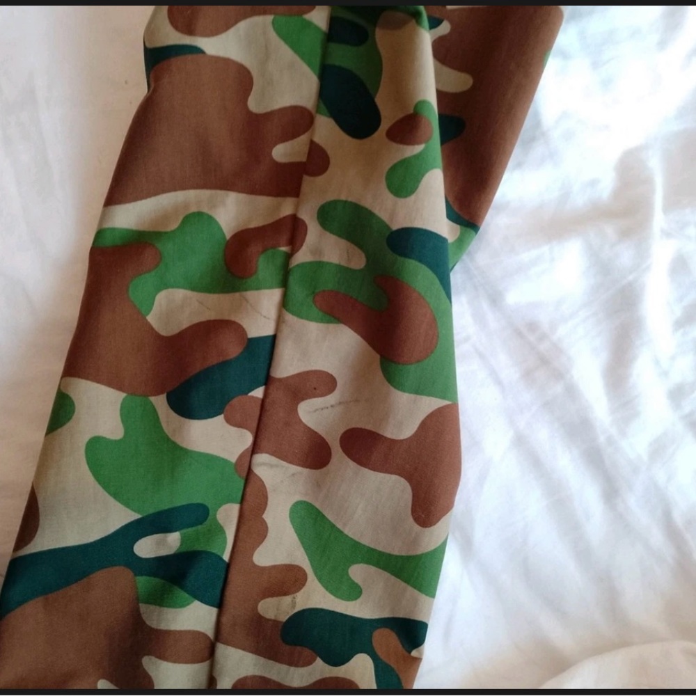 A Bathing Ape Bape nigo era woodland camo snowboard jacket removable hood Sz S - Picture 9 of 9